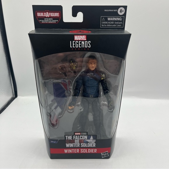 Marvel Legends Series - The Falcon & Winter Soldier: Winter Soldier Figure w/BAF - Picture 1 of 12
